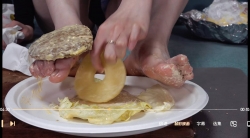 食物脚 aapary 丽梅汉堡