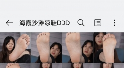 【aapary模拍】海霞的沙滩鞋美脚（140P）